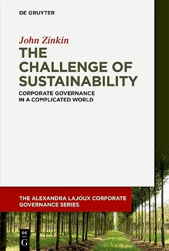 The Challenge of Sustainability cover
