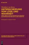 Unterscheidung Von Lüge Und Wahrheit cover