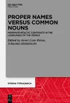 Proper Names versus Common Nouns cover