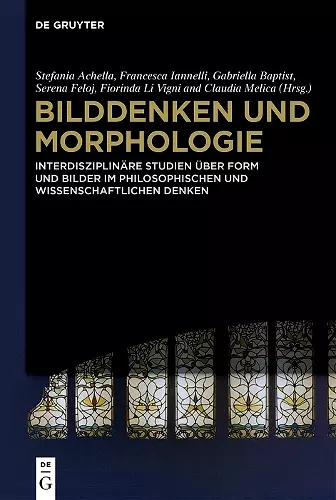 Bilddenken und Morphologie cover