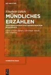 Mündliches Erzählen cover
