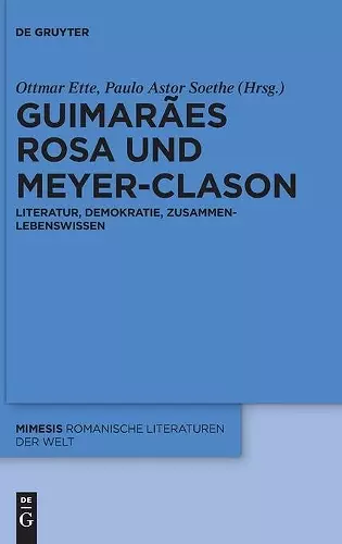 Guimarães Rosa Und Meyer-Clason cover