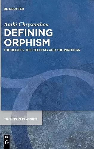 Defining Orphism cover