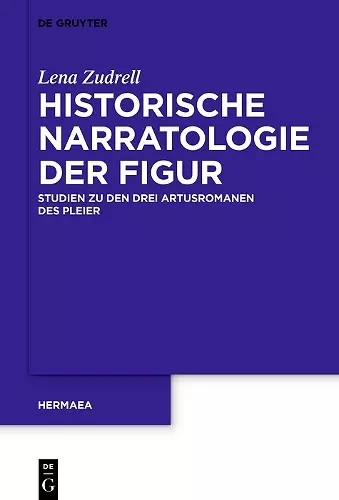 Historische Narratologie der Figur cover