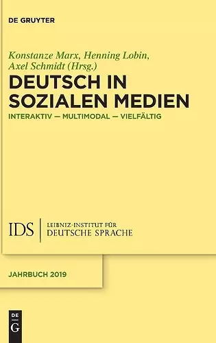 Deutsch in Sozialen Medien cover