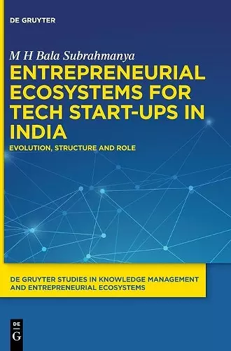 Entrepreneurial Ecosystems for Tech Start-ups in India cover