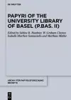 Papyri of the University Library of Basel (P.Bas. II) cover