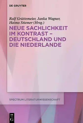 Neue Sachlichkeit im Kontrast – Deutschland und die Niederlande cover