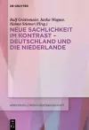 Neue Sachlichkeit im Kontrast – Deutschland und die Niederlande cover