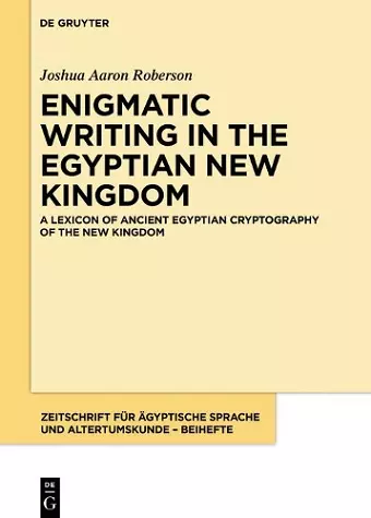 A Lexicon of Ancient Egyptian Cryptography of the New Kingdom cover