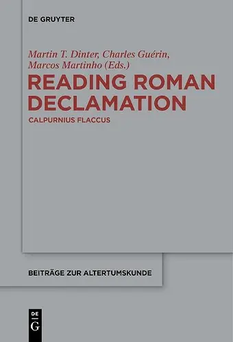 Reading Roman Declamation – Calpurnius Flaccus cover