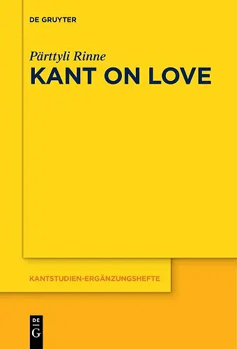 Kant on Love cover