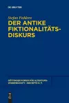 Der Antike Fiktionalitätsdiskurs cover