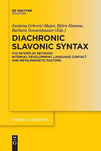 Diachronic Slavonic Syntax cover