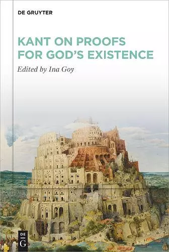Kant on Proofs for God’s Existence cover