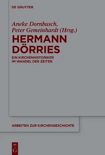 Hermann Dörries cover
