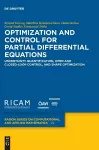 Optimization and Control for Partial Differential Equations cover