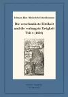 Die verschmähete Eitelkeit und die verlangete Ewigkeit, Teil 1 (1658) cover