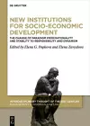 New Institutions for Socio-Economic Development cover