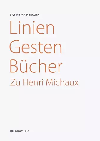 Linien – Gesten – Bücher cover