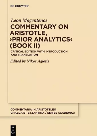 Commentary on Aristotle, ›Prior Analytics‹ (Book II) cover