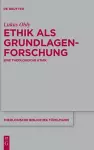 Ethik ALS Grundlagenforschung cover