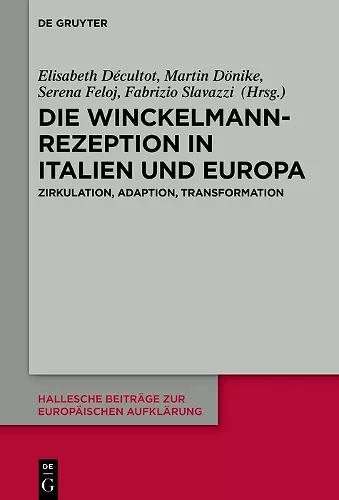 Die Winckelmann-Rezeption in Italien und Europa cover