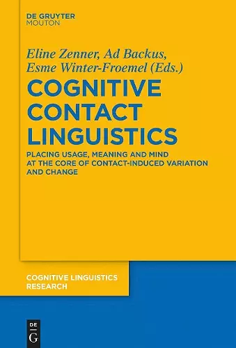 Cognitive Contact Linguistics cover