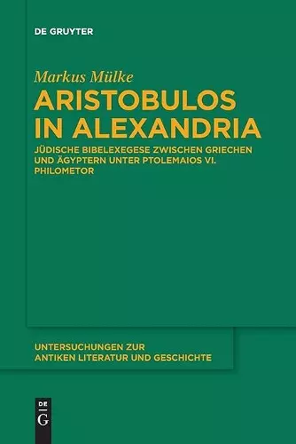 Aristobulos in Alexandria cover