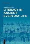 Literacy in Ancient Everyday Life cover