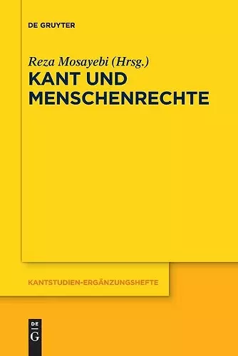 Kant Und Menschenrechte cover