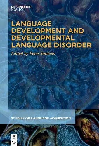 Language Development and Developmental Language Disorder cover