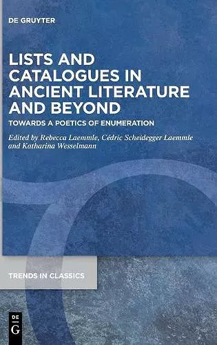 Lists and Catalogues in Ancient Literature and Beyond cover