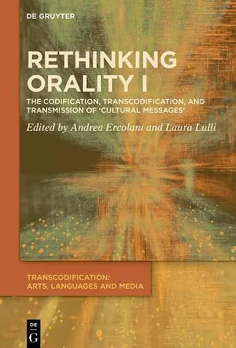 Rethinking Orality I cover