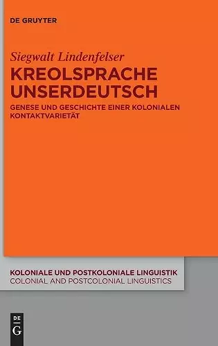 Kreolsprache Unserdeutsch cover