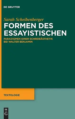 Formen des Essayistischen cover