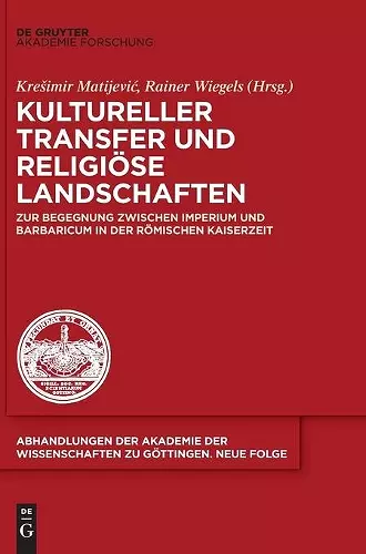 Kultureller Transfer und religiöse Landschaften cover