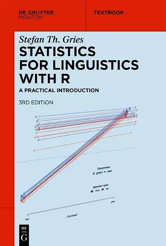 Statistics for Linguistics with R cover