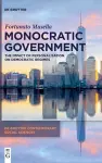 Monocratic Government cover