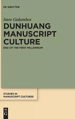 Dunhuang Manuscript Culture cover