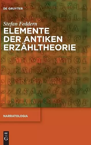 Elemente Der Antiken Erzähltheorie cover