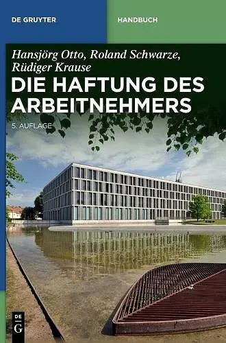 Die Haftung Des Arbeitnehmers cover
