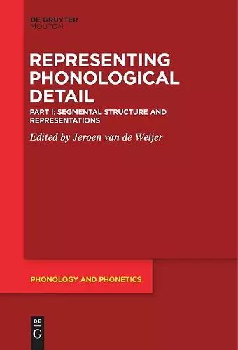 Segmental Structure and Representations cover