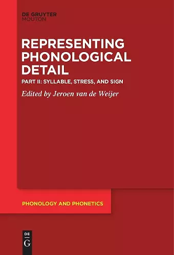 Syllable, Stress, and Sign cover