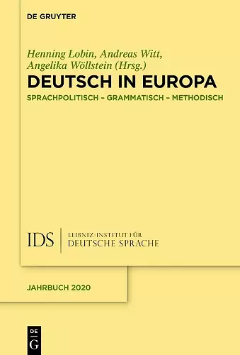 Deutsch in Europa cover