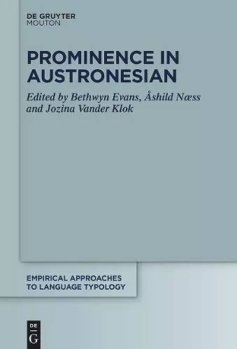 Prominence in Austronesian cover