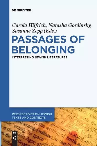 Passages of Belonging cover