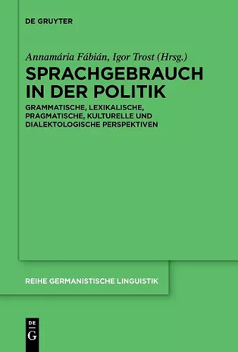 Sprachgebrauch in der Politik cover