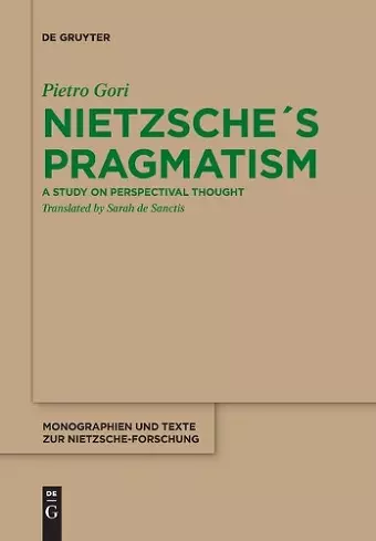 Nietzsche´s Pragmatism cover