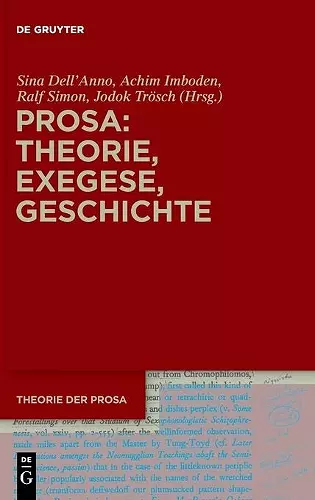 Prosa cover